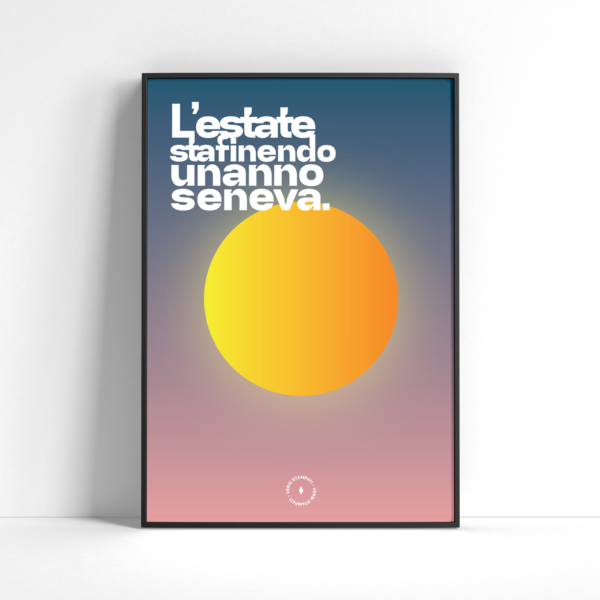 L'estate sta finendo Poster