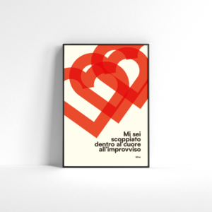 Mi sei scoppiato dentro al cuore Poster - immagine 4