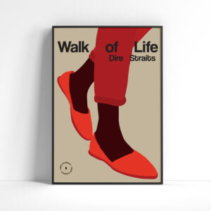 Dire Straits Walk of Life Poster