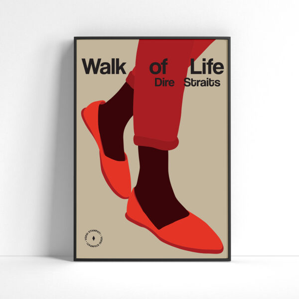 Dire Straits Walk of Life Poster